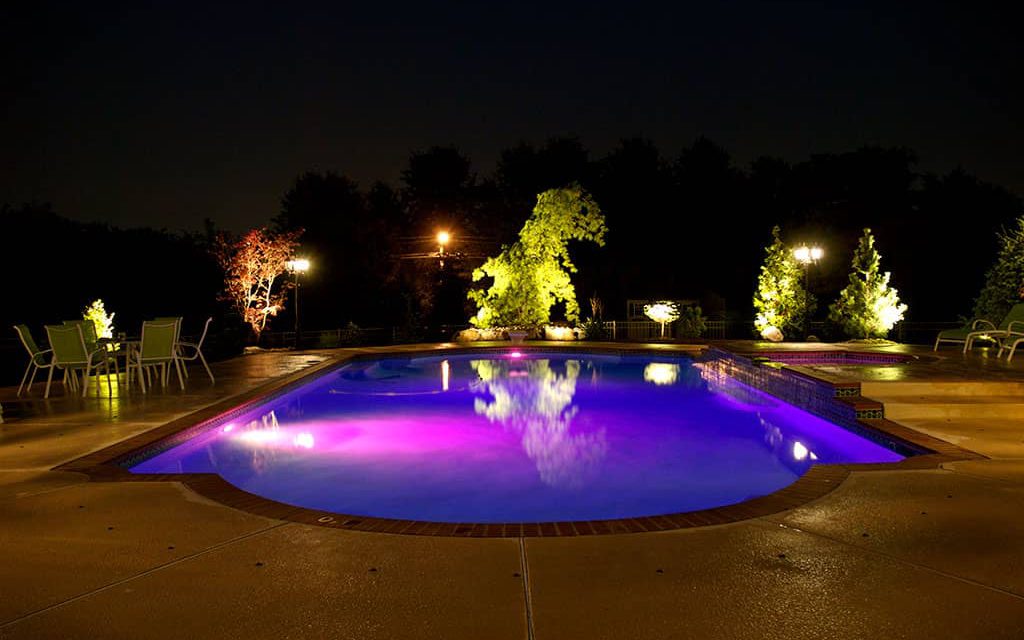 La mejor iluminación LED para piscinas